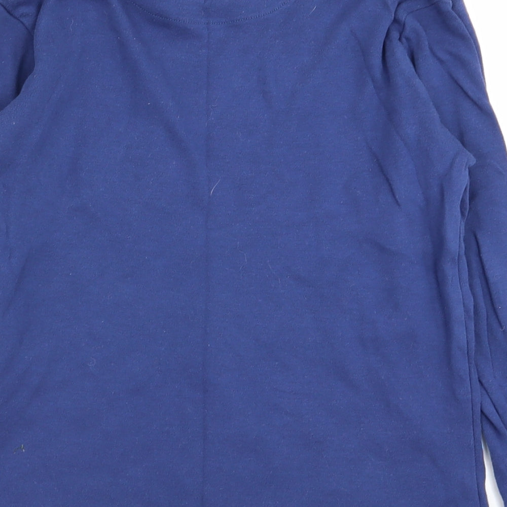 John Lewis Boys Blue Animal Print Pyjama Top Size 6 Years