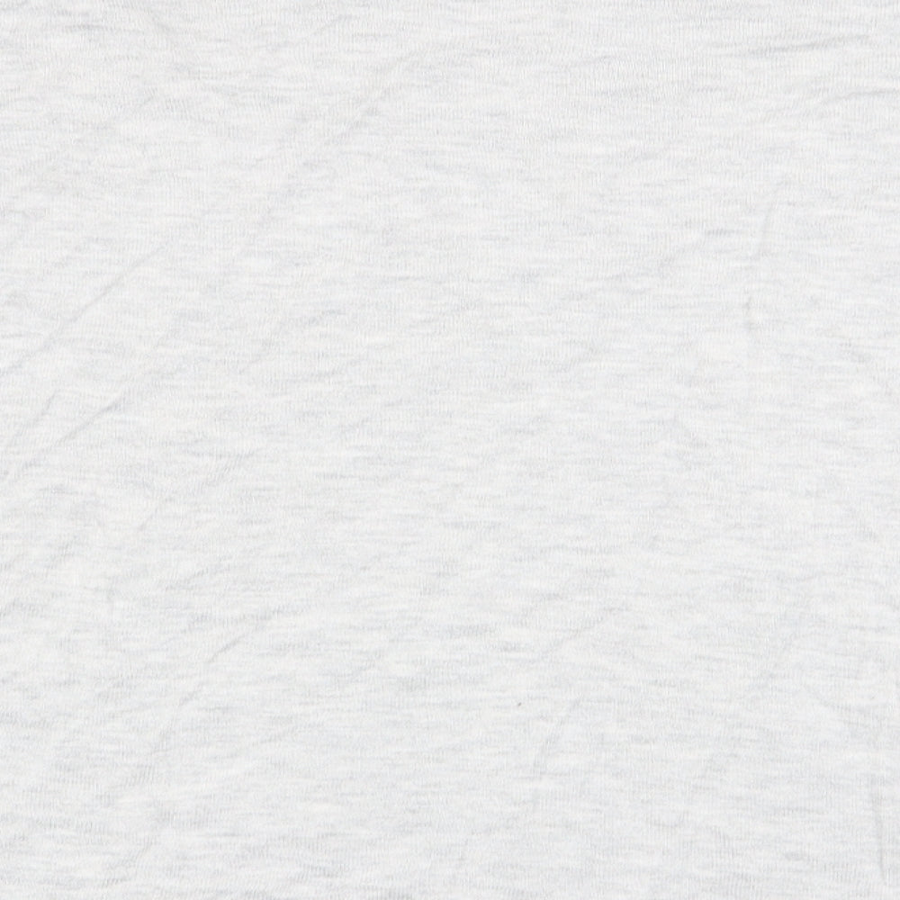 H&M Womens Grey Basic T-Shirt Size 14