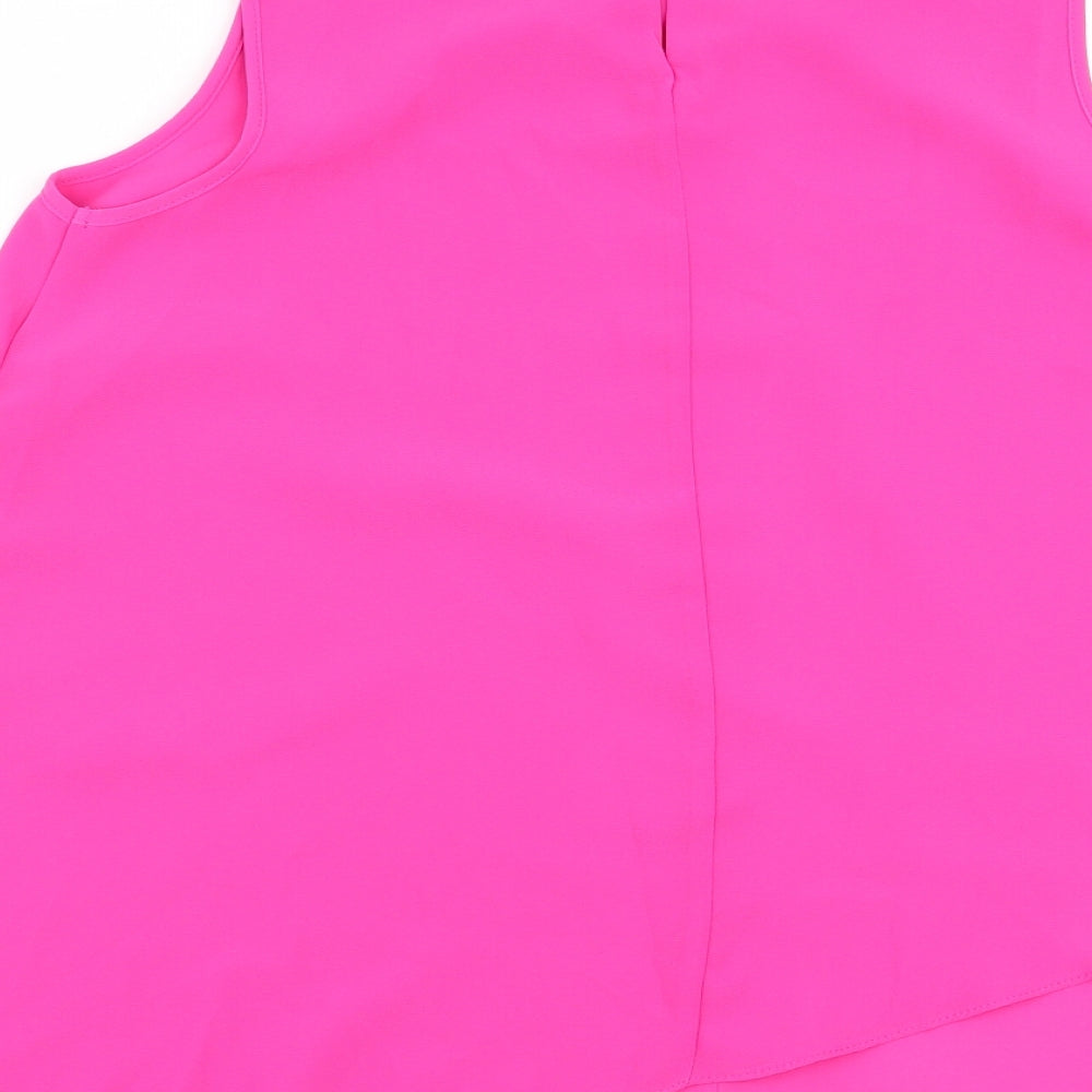 Asda George Womens Pink Basic Blouse Size 8