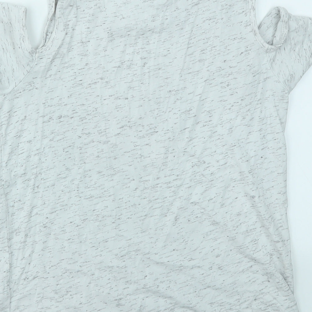 MINI MOUSE Girls Grey Basic T-Shirt Size 10-11 Years