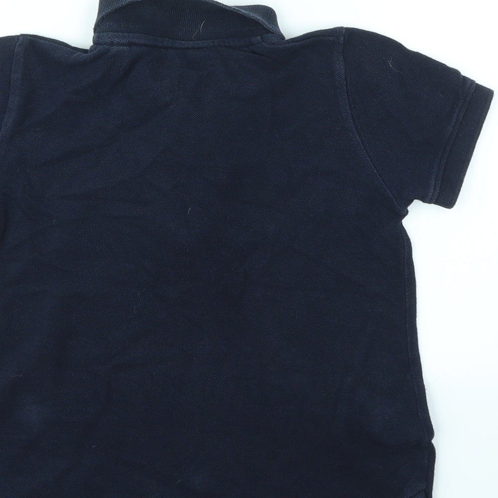 NEXT Girls Blue Basic T-Shirt Size 6 Years