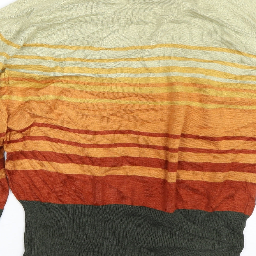 Country Casuals Womens Multicoloured Striped Pullover Jumper Size M