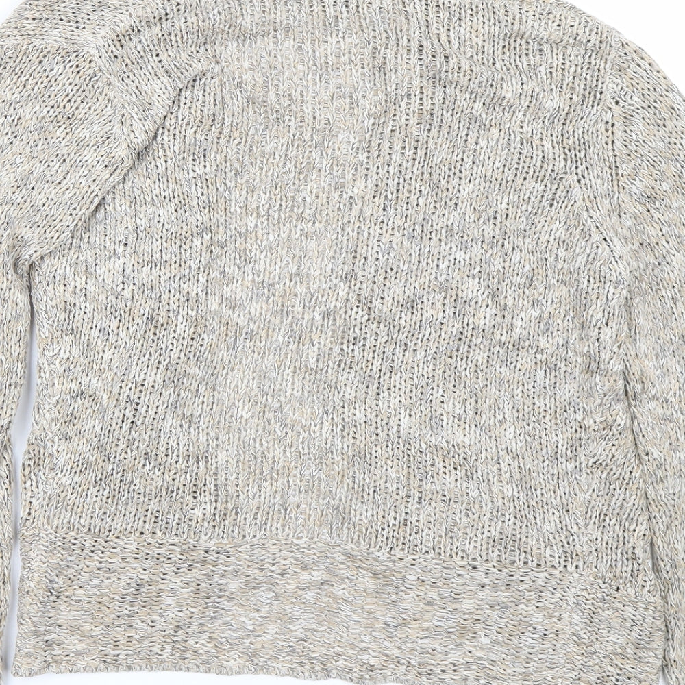 Marks & Spencer Womens Beige Cardigan Jumper Size 8