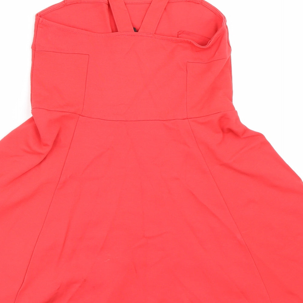 H&M Womens Red Tank Dress Size S