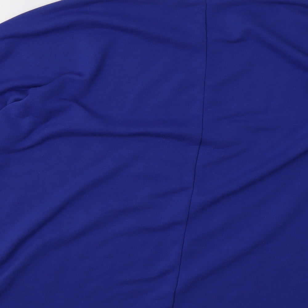 originals Womens Blue Pullover Sweatshirt Size M