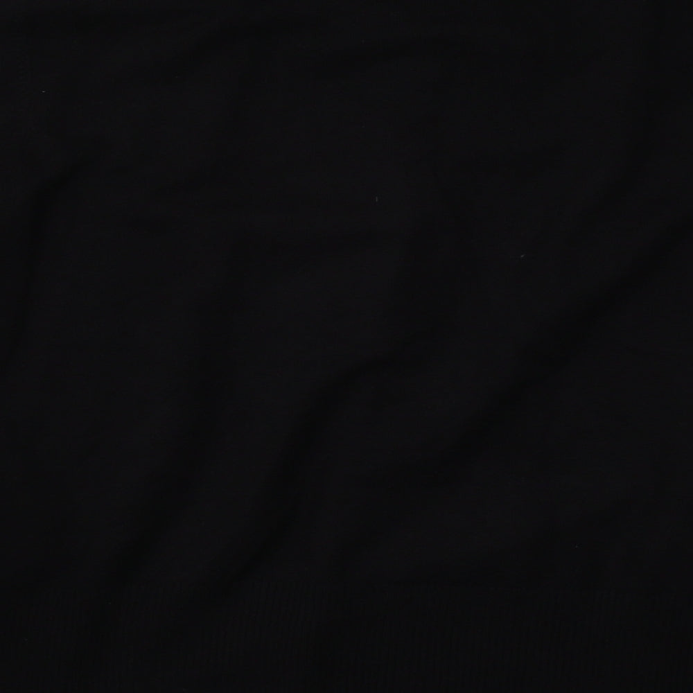 Debenhams Womens Black Pullover Sweatshirt Size 16