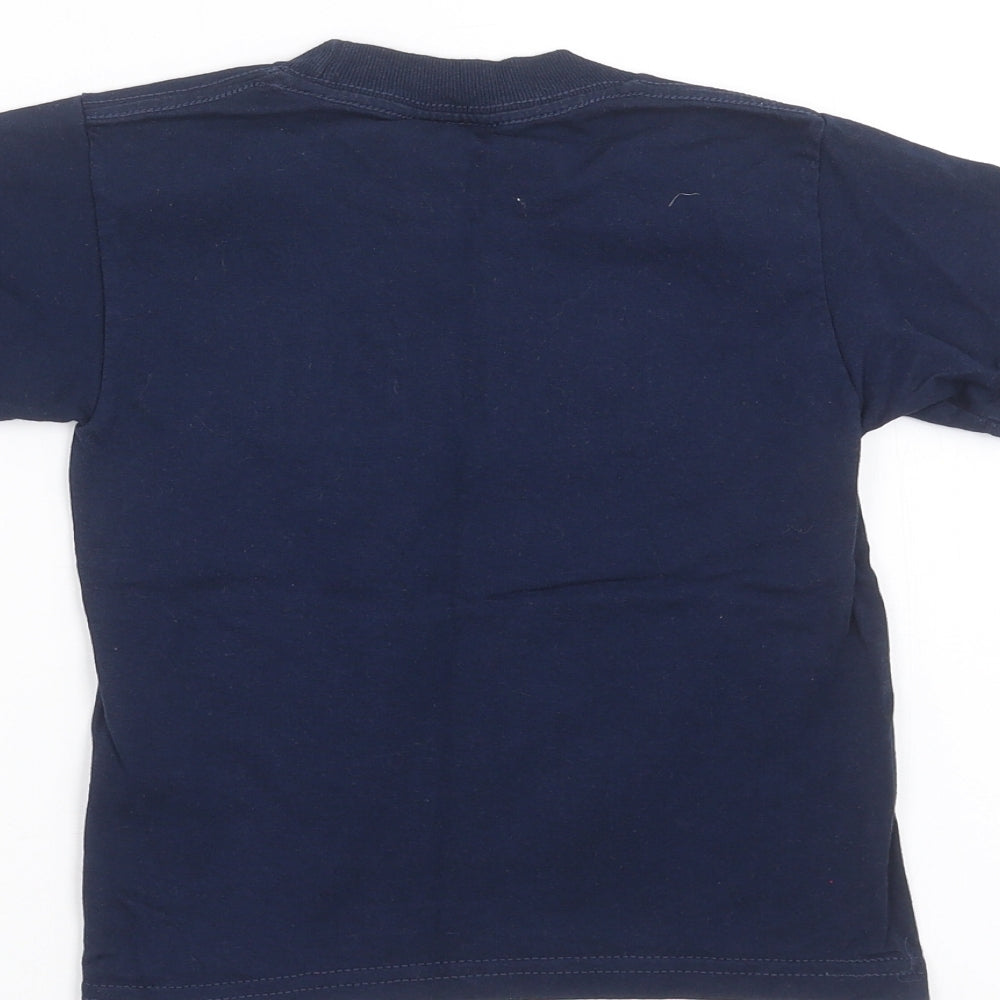 TND Boys Blue Basic T-Shirt Size S - Las Vegas