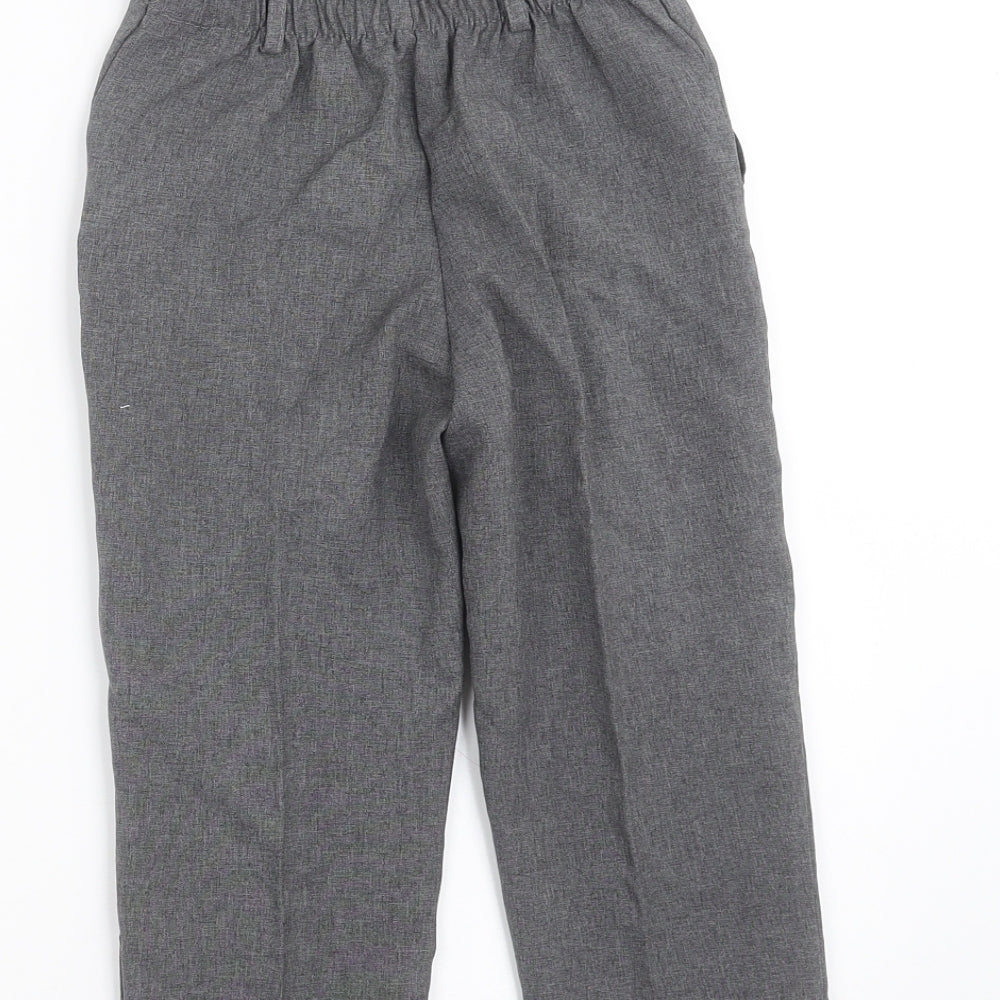 Paisely of London Boys Grey Dress Pants Trousers Size 3-4 Years