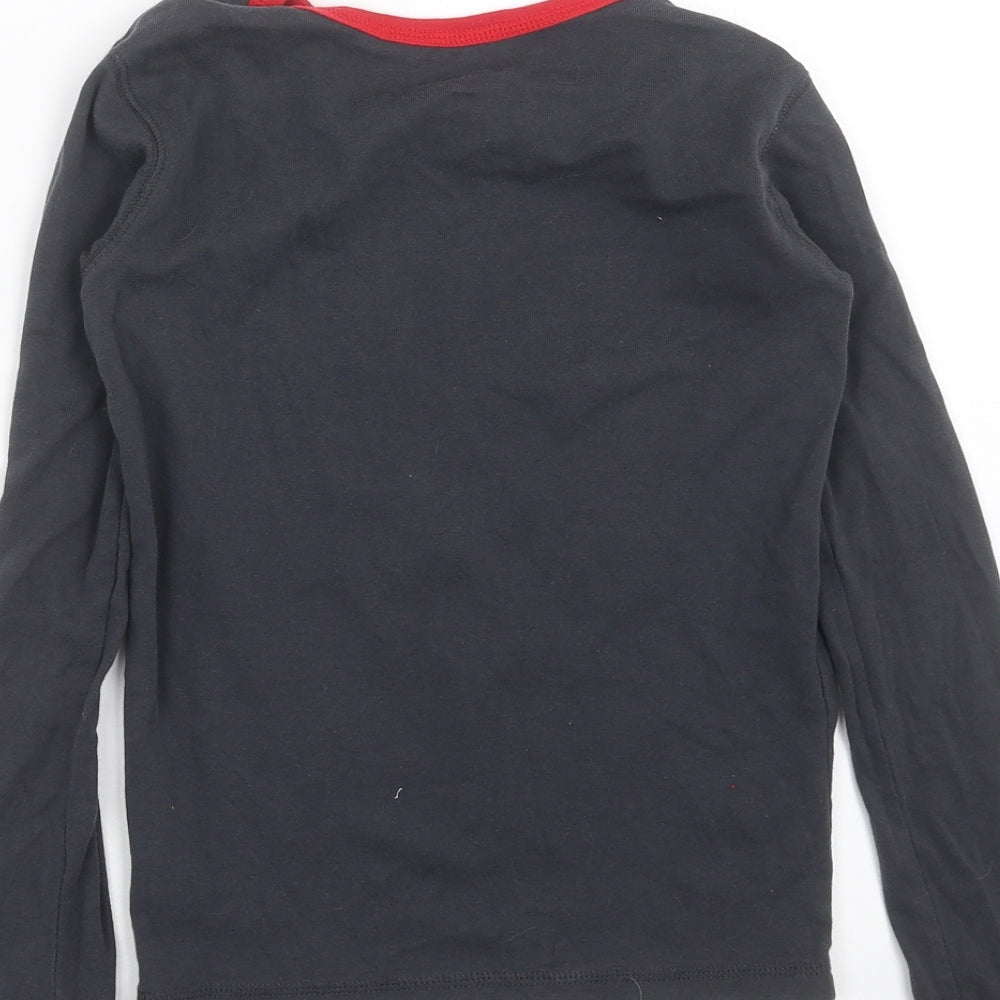 Oshkosh Boys Grey Solid Pyjama Top Size 10 Years - christmas