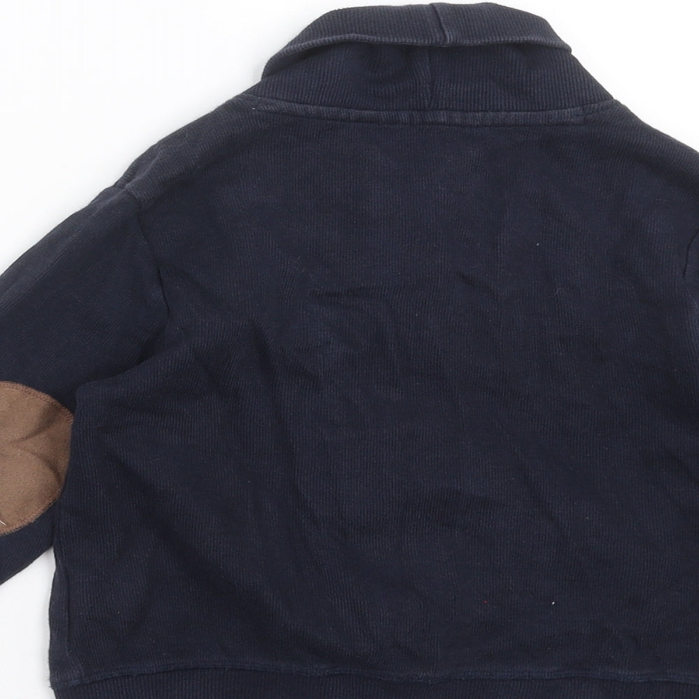 JUNIOR J Boys Blue Jacket Size 3-4 Years