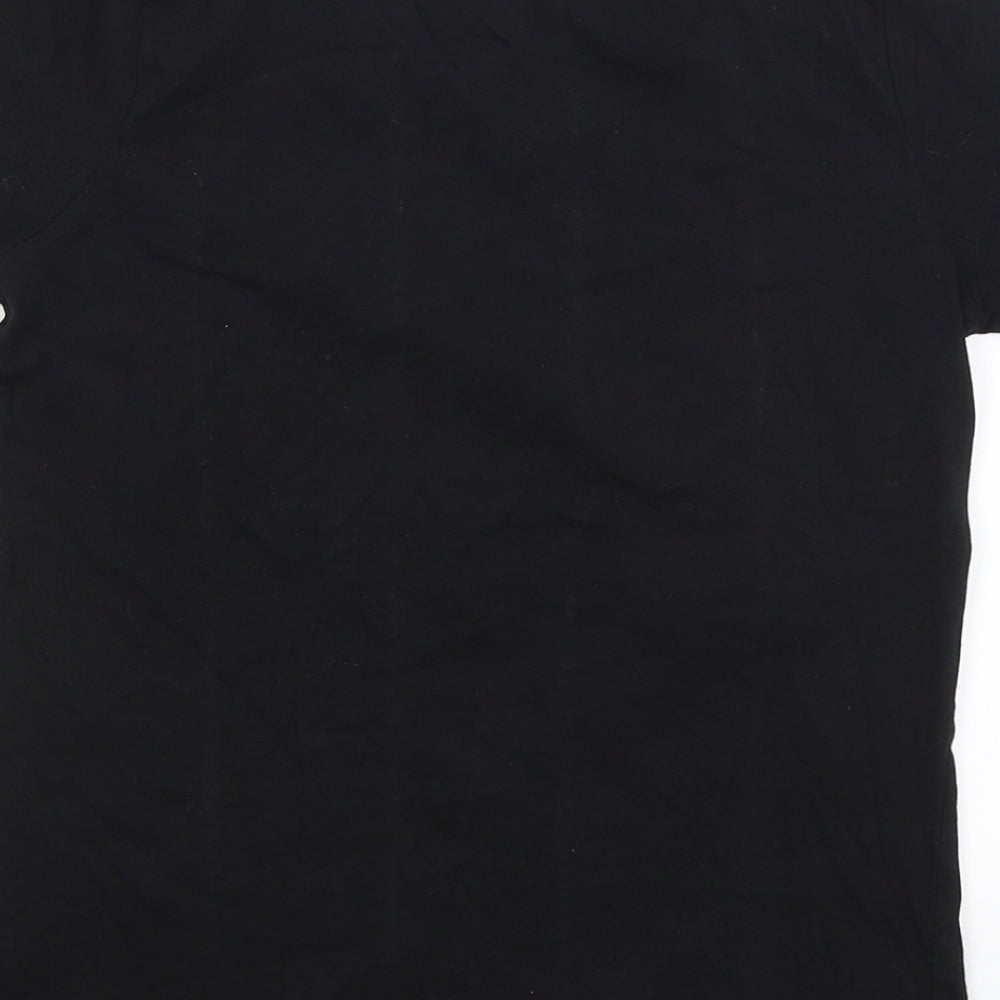 Primark Girls Black Basic T-Shirt Size 10-11 Years - That's My Bestie