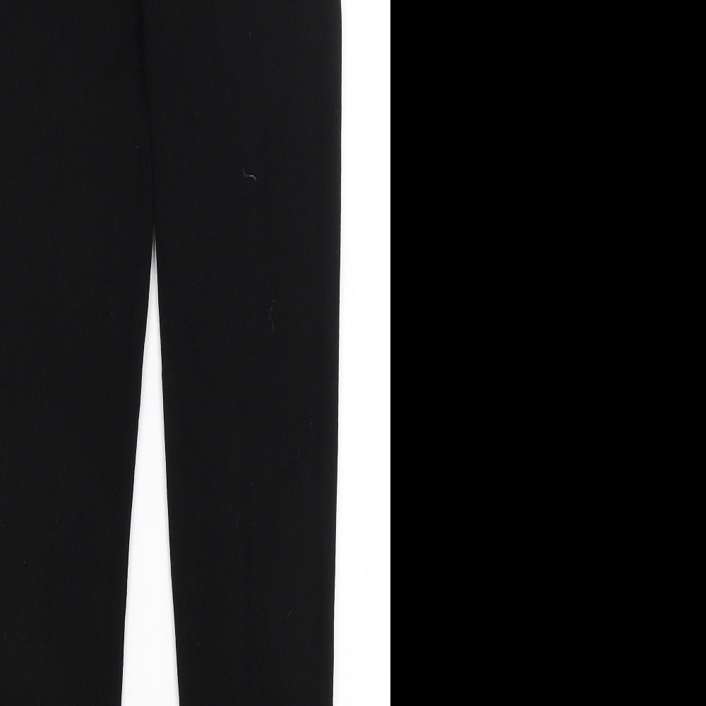 Latitia Mem Womens Black Capri Leggings Size M L29 in