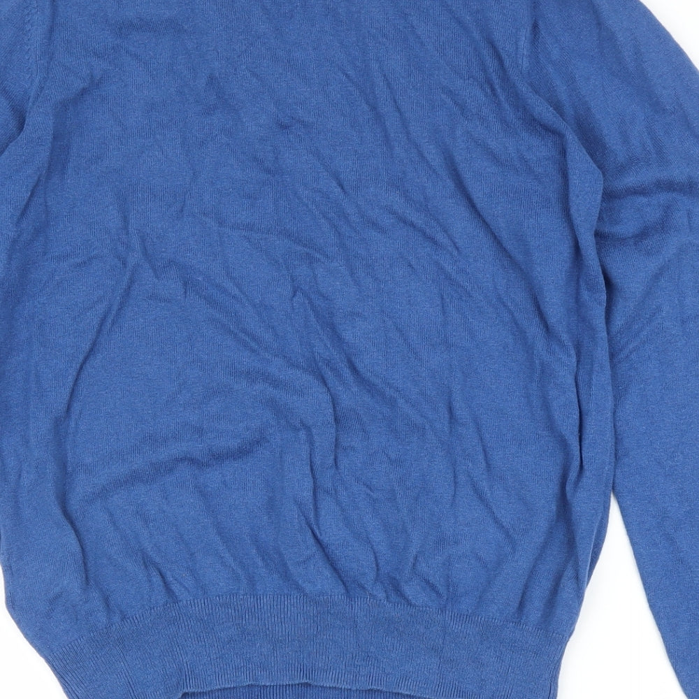 Marks & Spencer Mens Black Pullover Jumper Size S