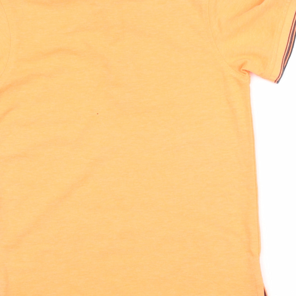 George Boys Orange Basic Polo Size 9-10 Years