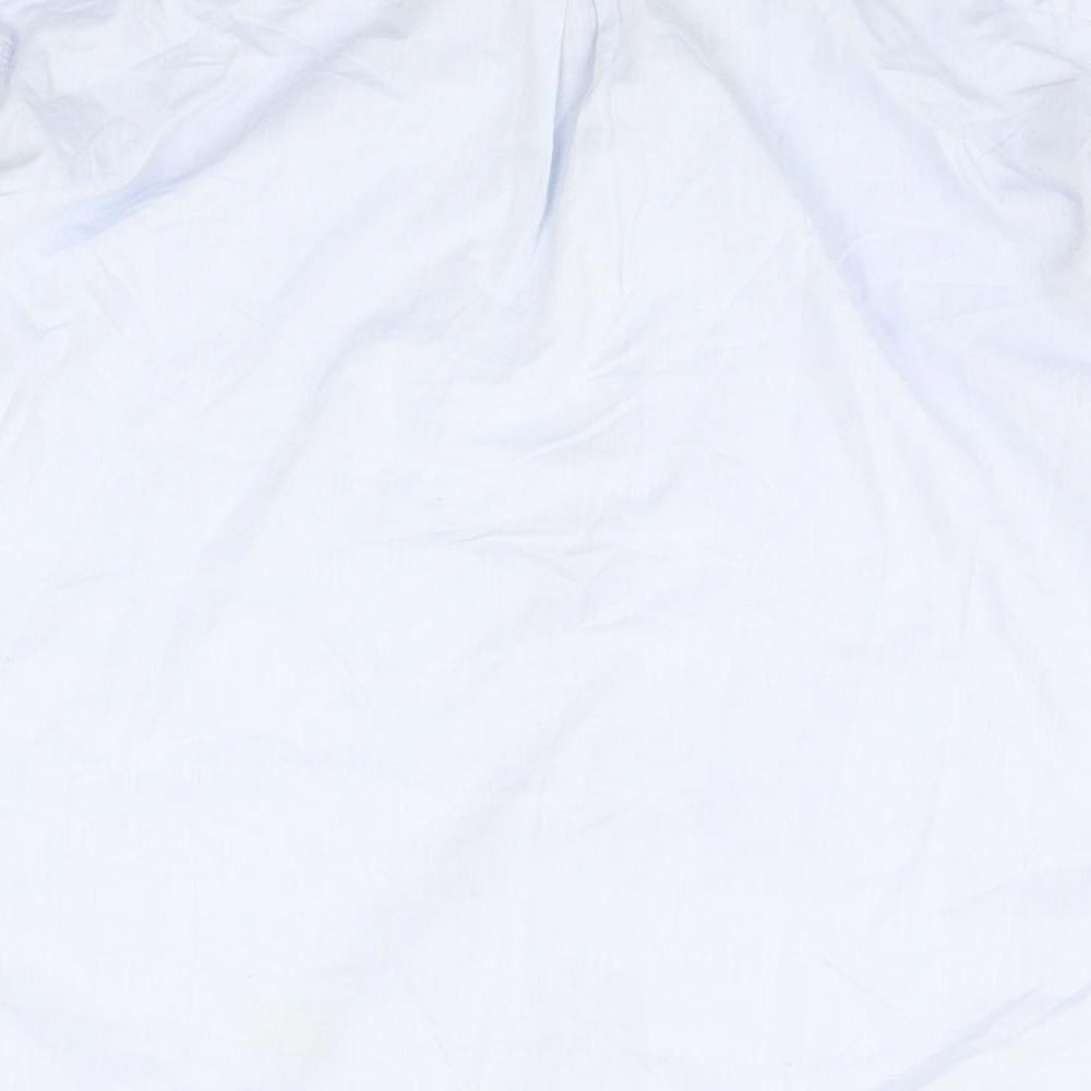 ARUUTO Mens Blue Button-Up Size XL