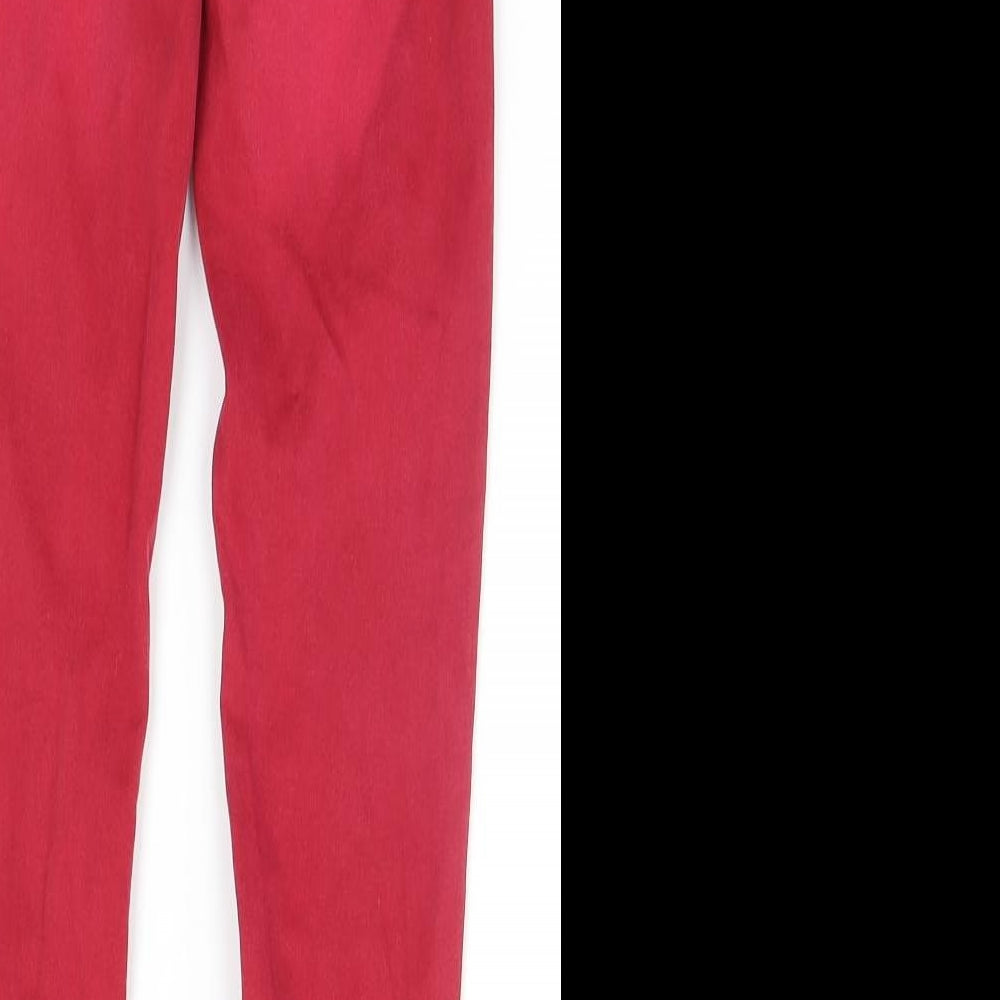 H&M Girls Purple Chino Trousers Size 9-10 Years