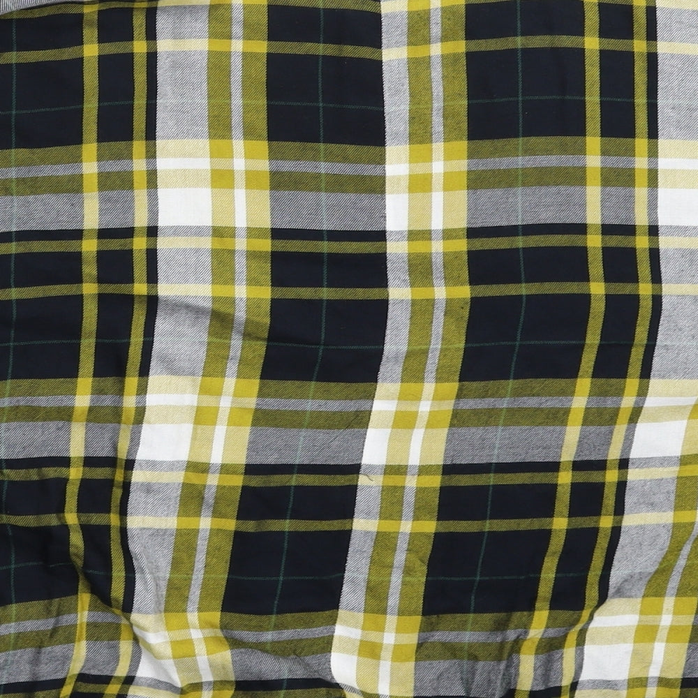 Dorothy Perkins Womens Multicoloured Check Basic T-Shirt Size 6 - Oversized