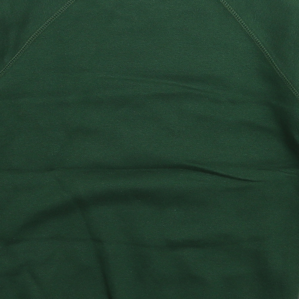 1st Class Clothes Boys Green Pullover Sweatshirt Size 11-12 Years