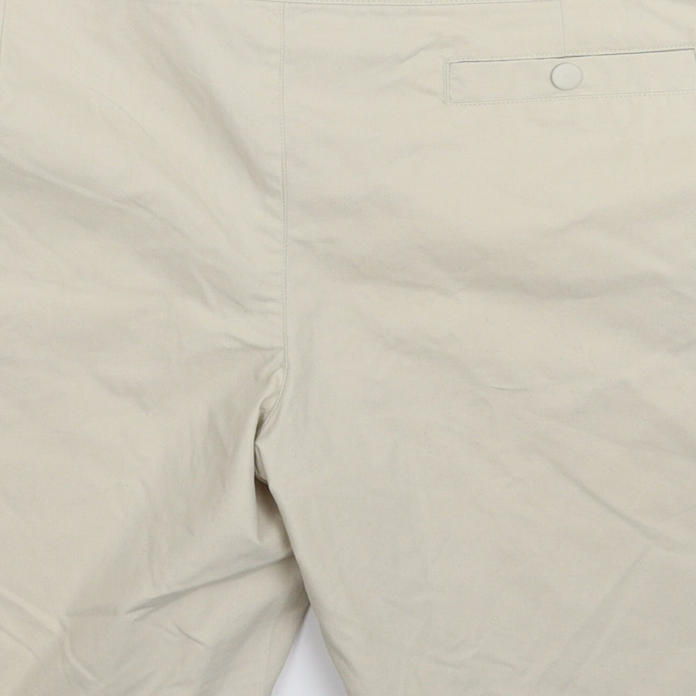 Joes Womens Grey Chino Shorts Size 36 in