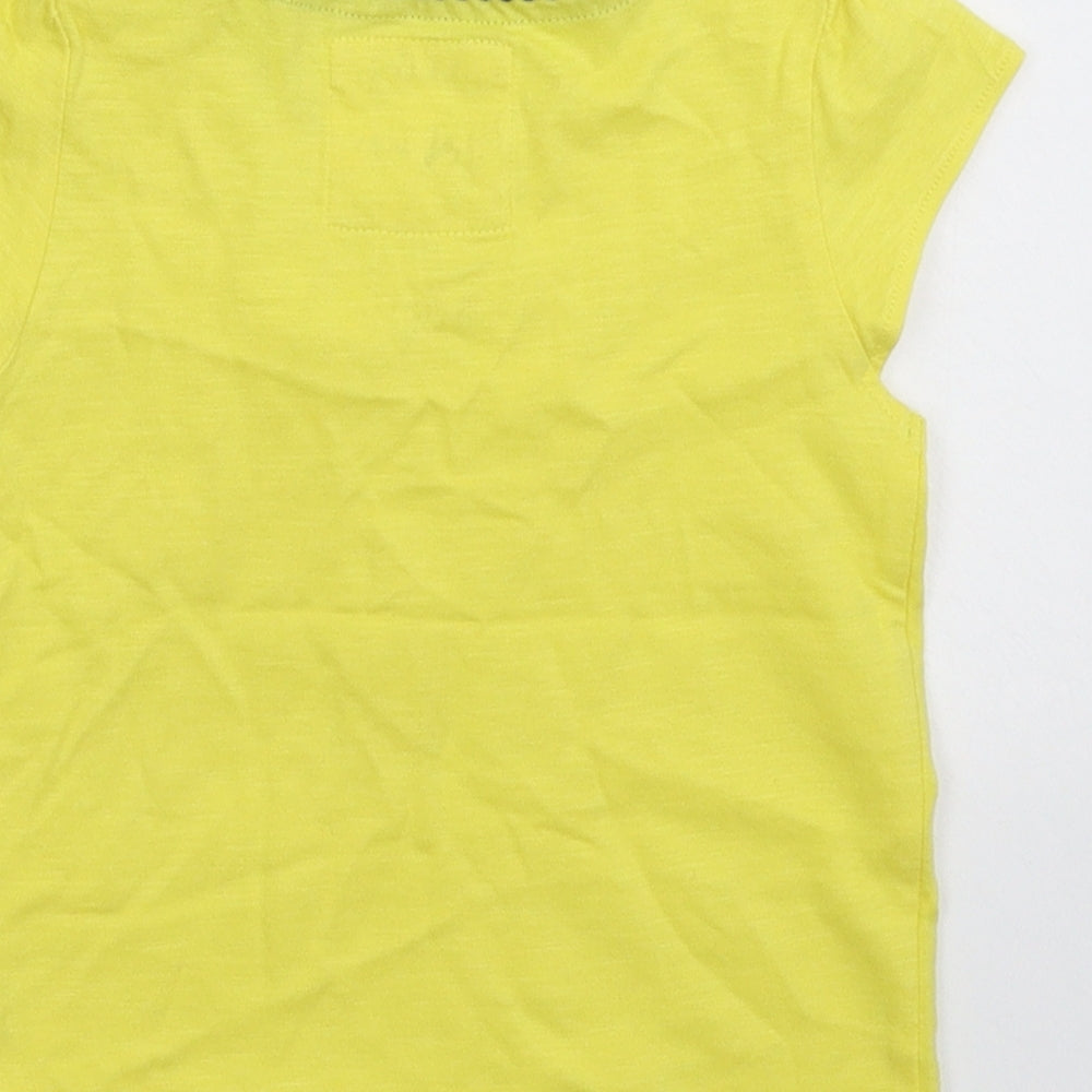 TU Girls Yellow Basic T-Shirt Size 12-18 Months