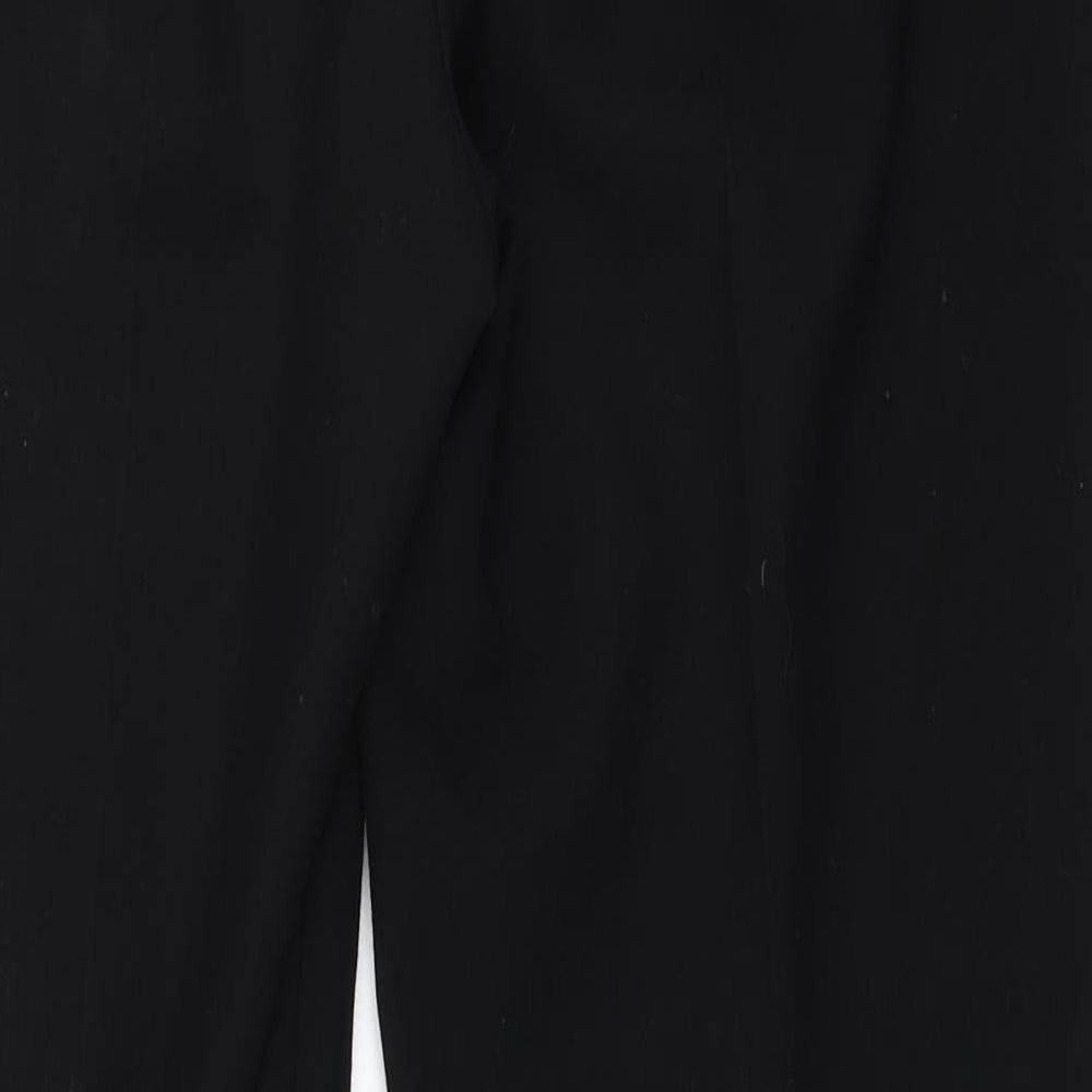 Marks & Spencer Womens Black Trousers Size 31 in L31 in