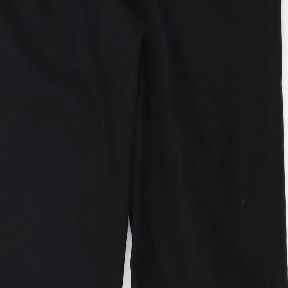 Michel Rene Womens Black Trousers Size 40 L28 in