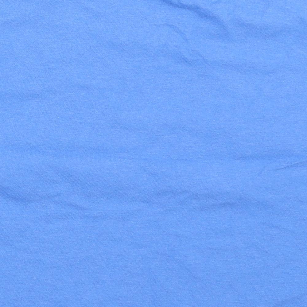 BDG Womens Blue Cropped T-Shirt Size S