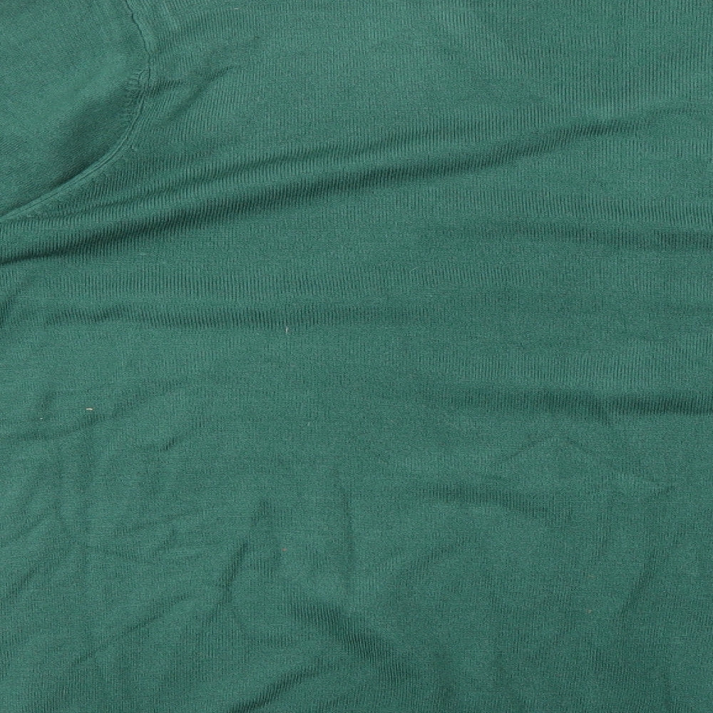 Marks & Spencer Mens Green Pullover Jumper Size XL