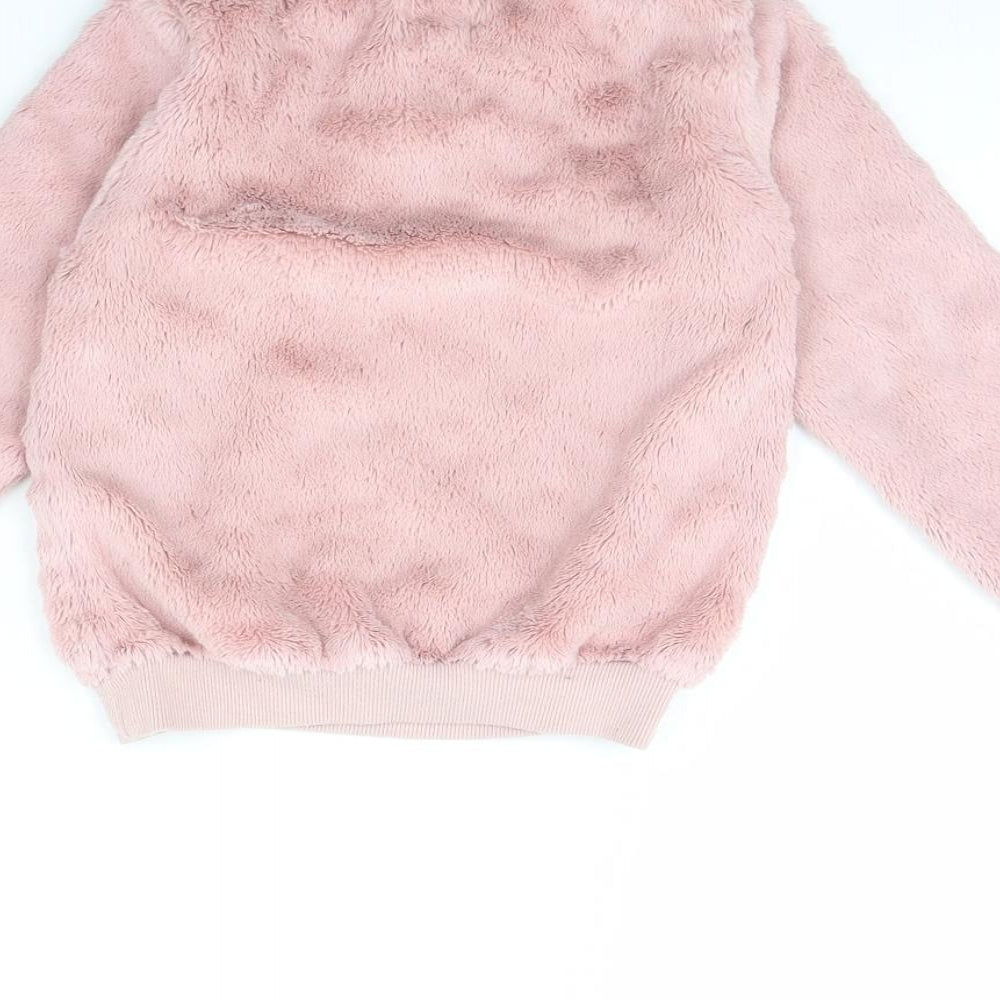 hey Girls Pink Pullover Jumper Size 5 Years