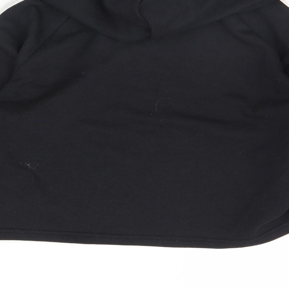 New Look Womens Black Pullover Hoodie Size 14