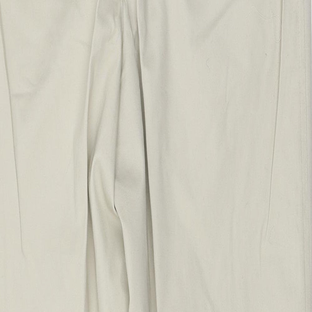 Moose Womens Ivory Trousers Size 30 in L30 in