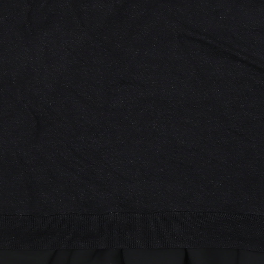 Topshop Womens Black Pullover Jumper Size 12