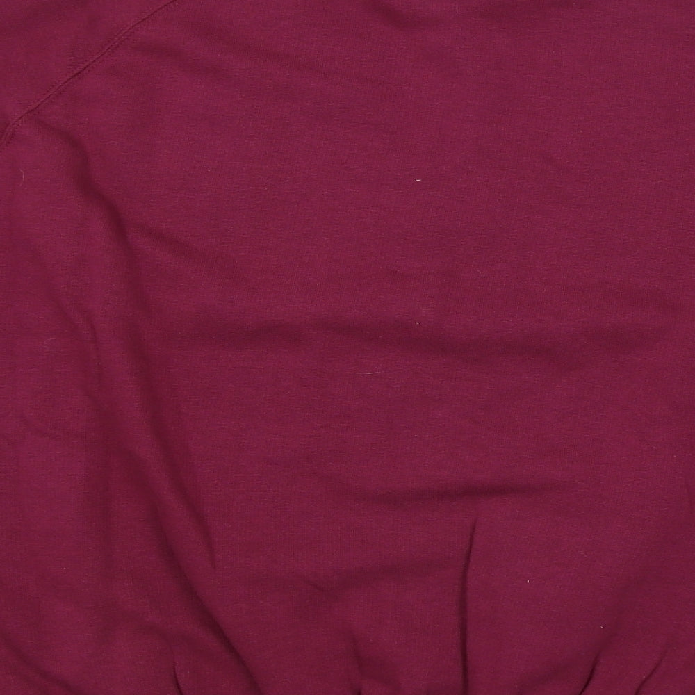 Kustom Kit Mens Purple Pullover Jumper Size M