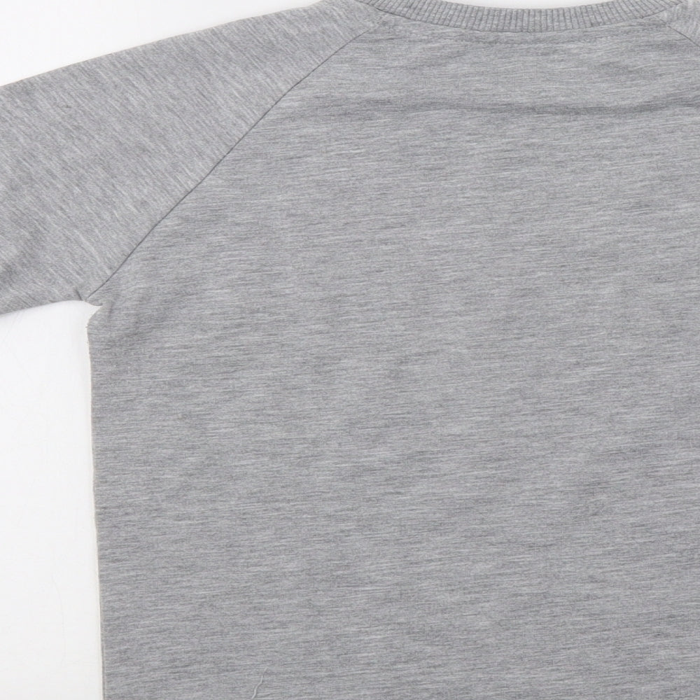 By Lid-ma-r Boys Grey Pullover Sweatshirt Size 7-8 Years - Skate