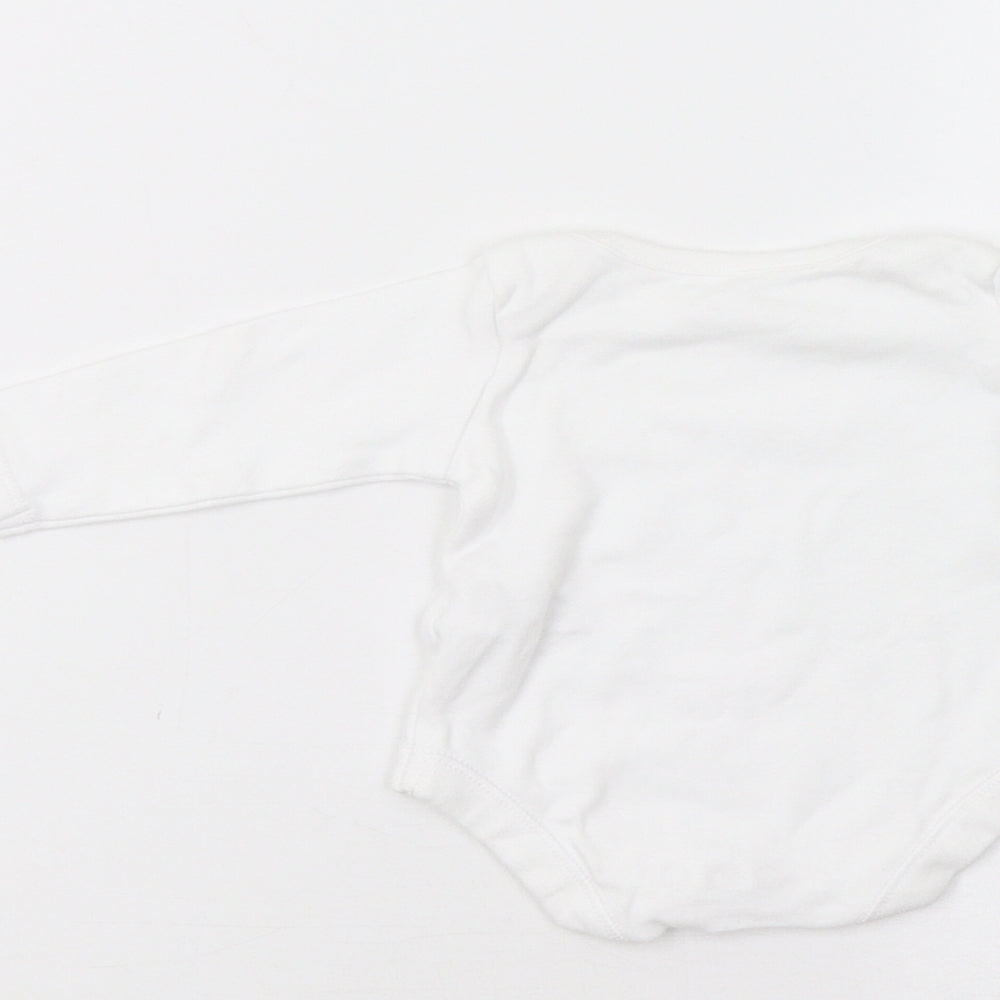 F&F Baby White Romper One-Piece One Size