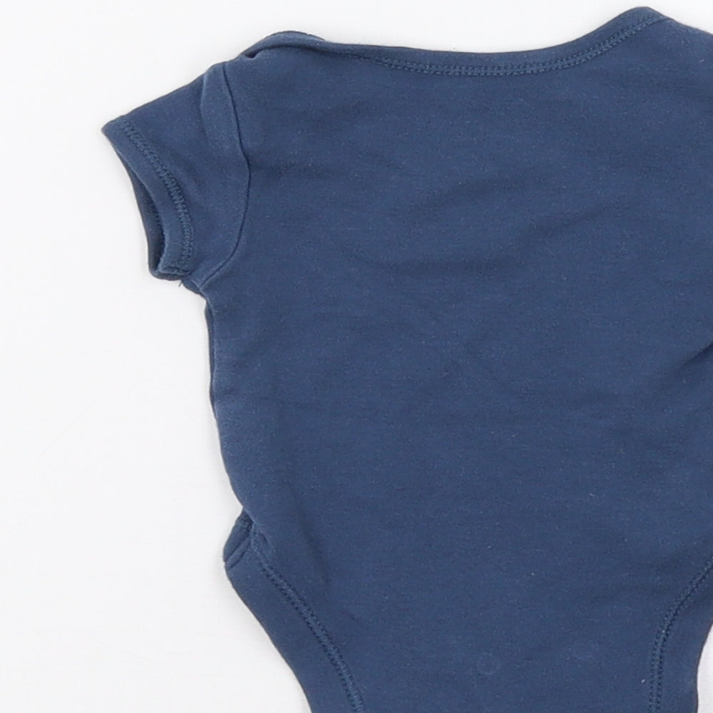 Early Days Blue Romper One-Piece Size 0-3 Months