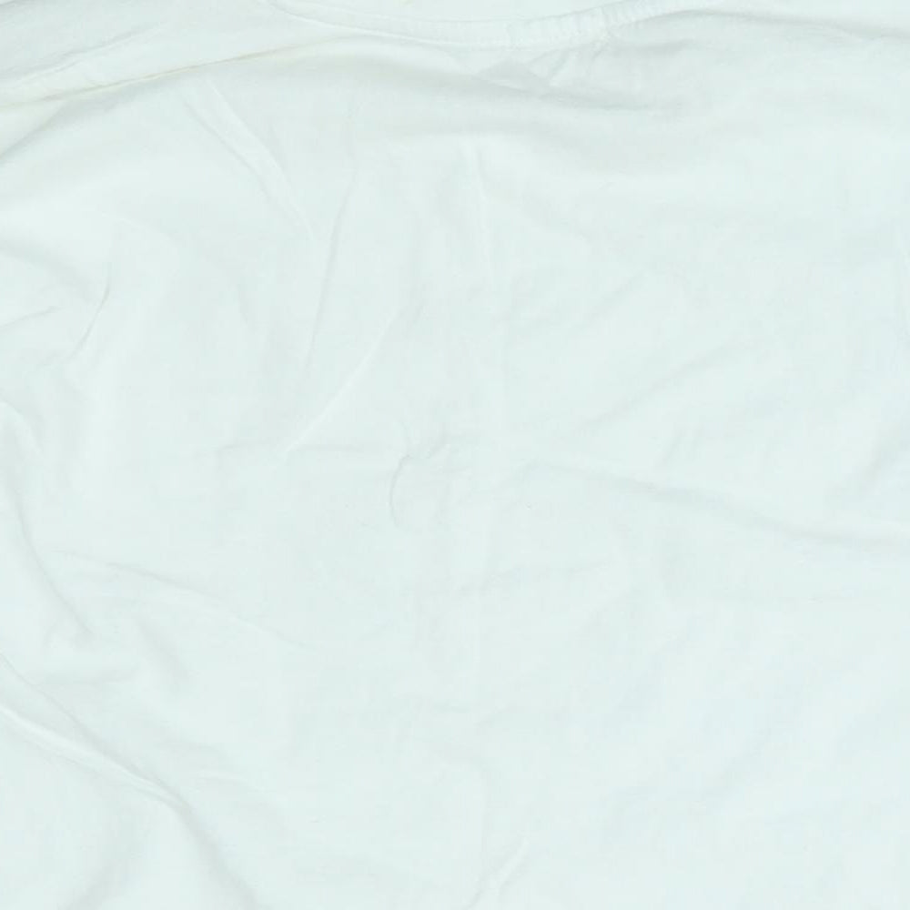 River Island Womens White Basic Blouse Size 8