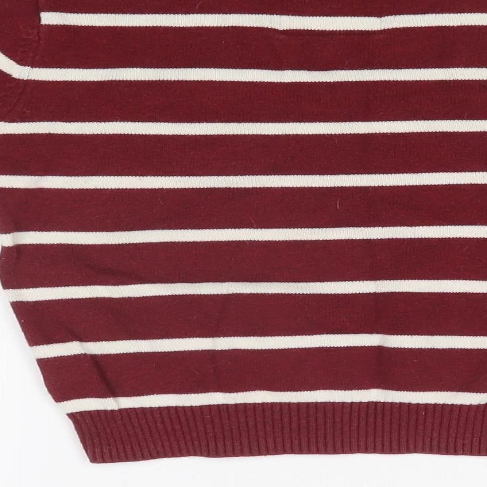 Primark Boys Multicoloured Striped Pullover Sweatshirt Size 2-3 Years