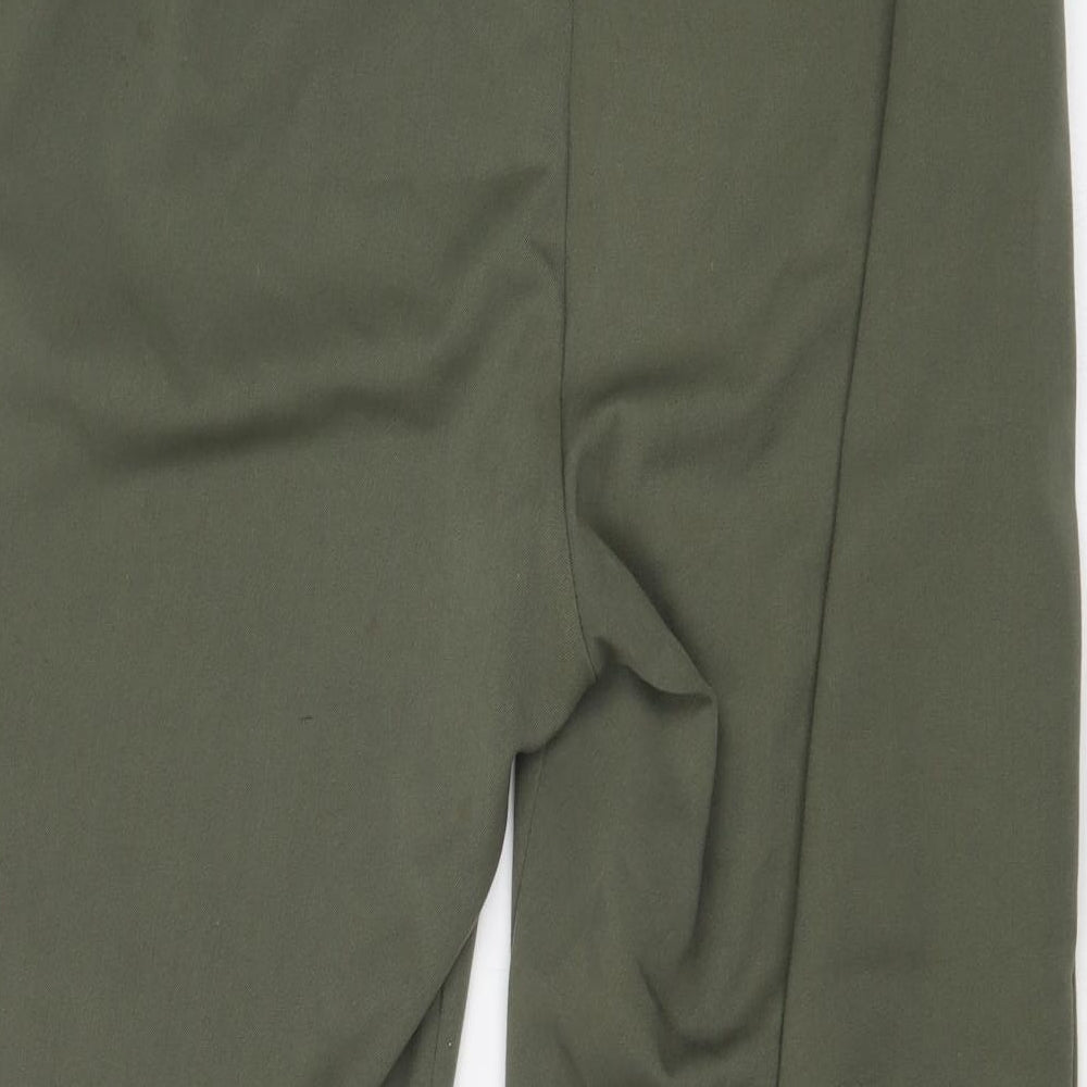 ANNA ROSE Womens Green Trousers Size 18 L25 in
