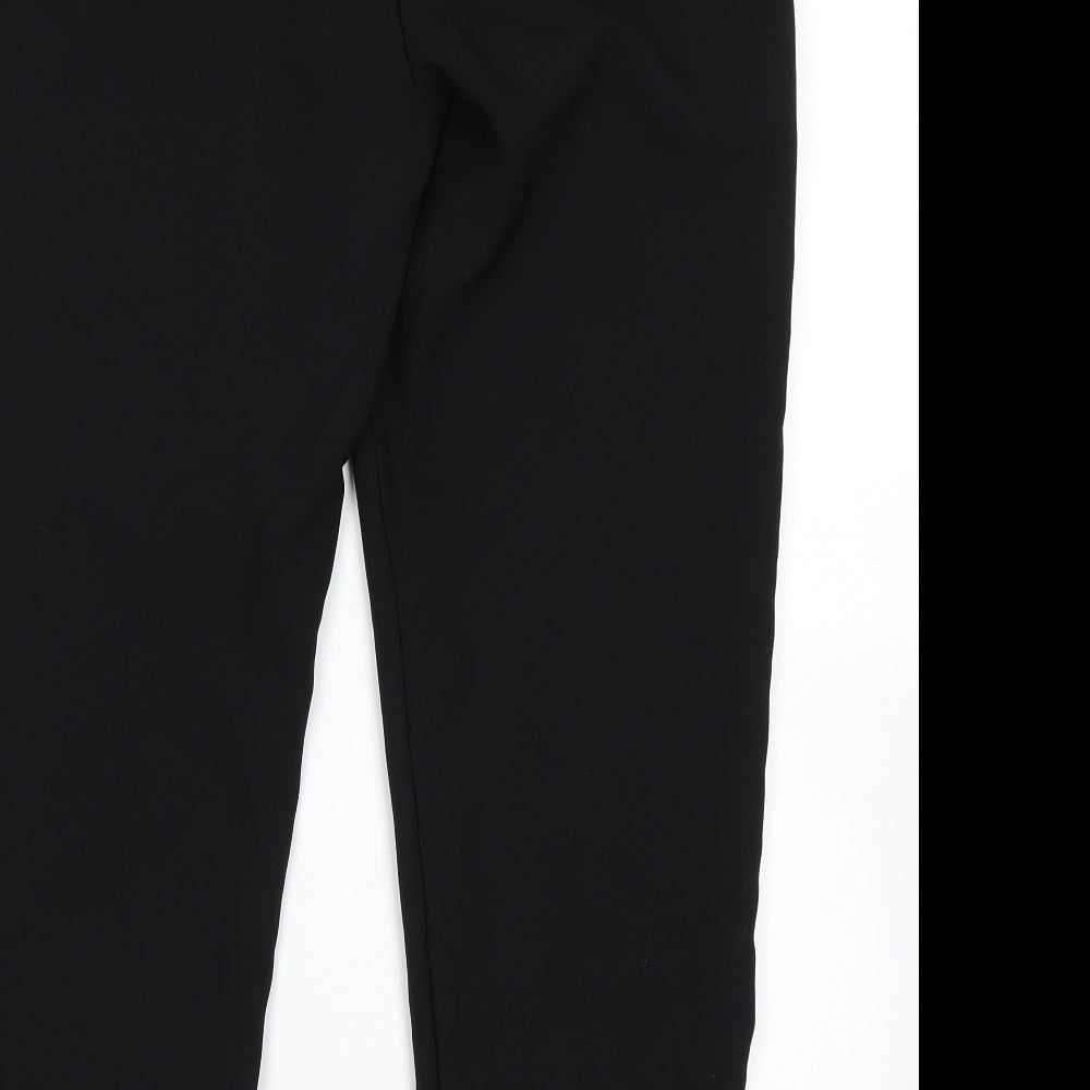 George Womens Black Trousers Size 12 L28 in
