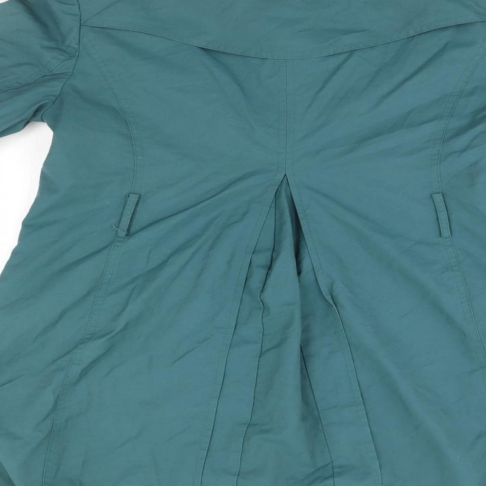 TU Womens Grey Overcoat Coat Size 10