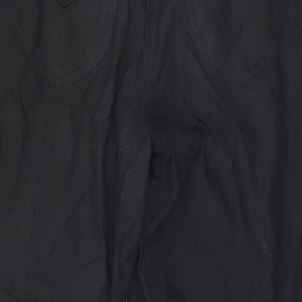 Dorothy Perkins Womens Black Trousers Size 14 L22 in