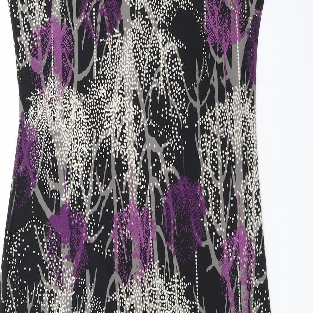 Evita Womens Black Bodycon Size 10
