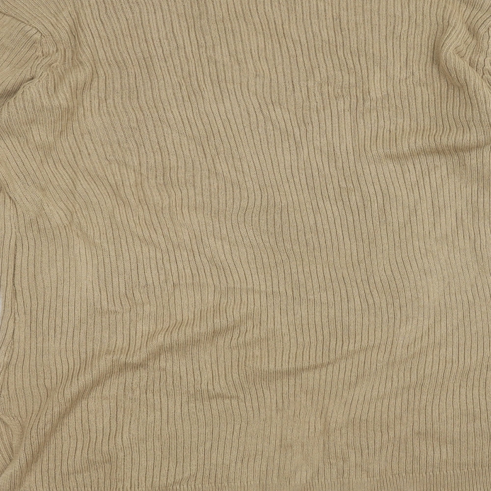 Cotton Traders Womens Brown Pullover Jumper Size 20