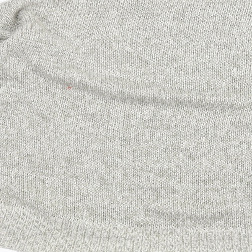 New Look Womens Grey Pullover Jumper Size M