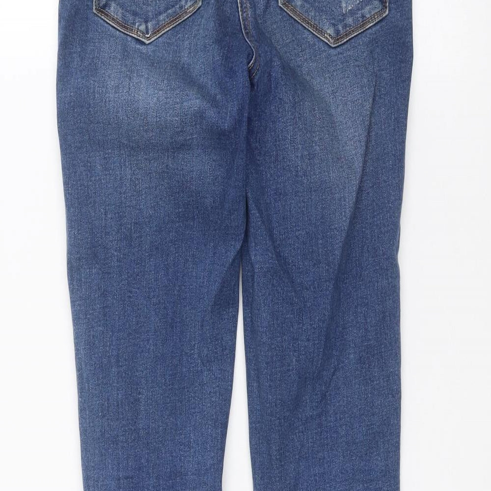 Papaya Womens Blue Skinny Jeans Size 8 L24 in