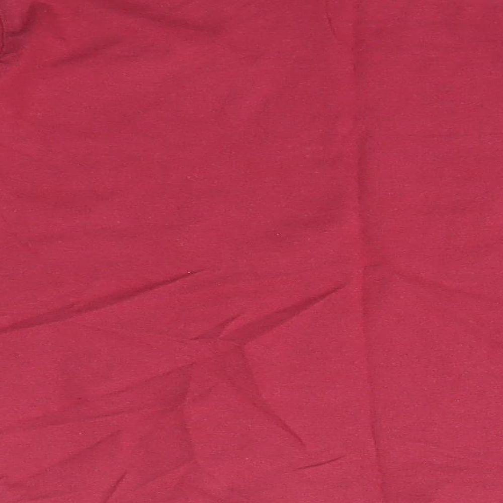 Matalan Boys Red Basic T-Shirt Size 6-7 Years