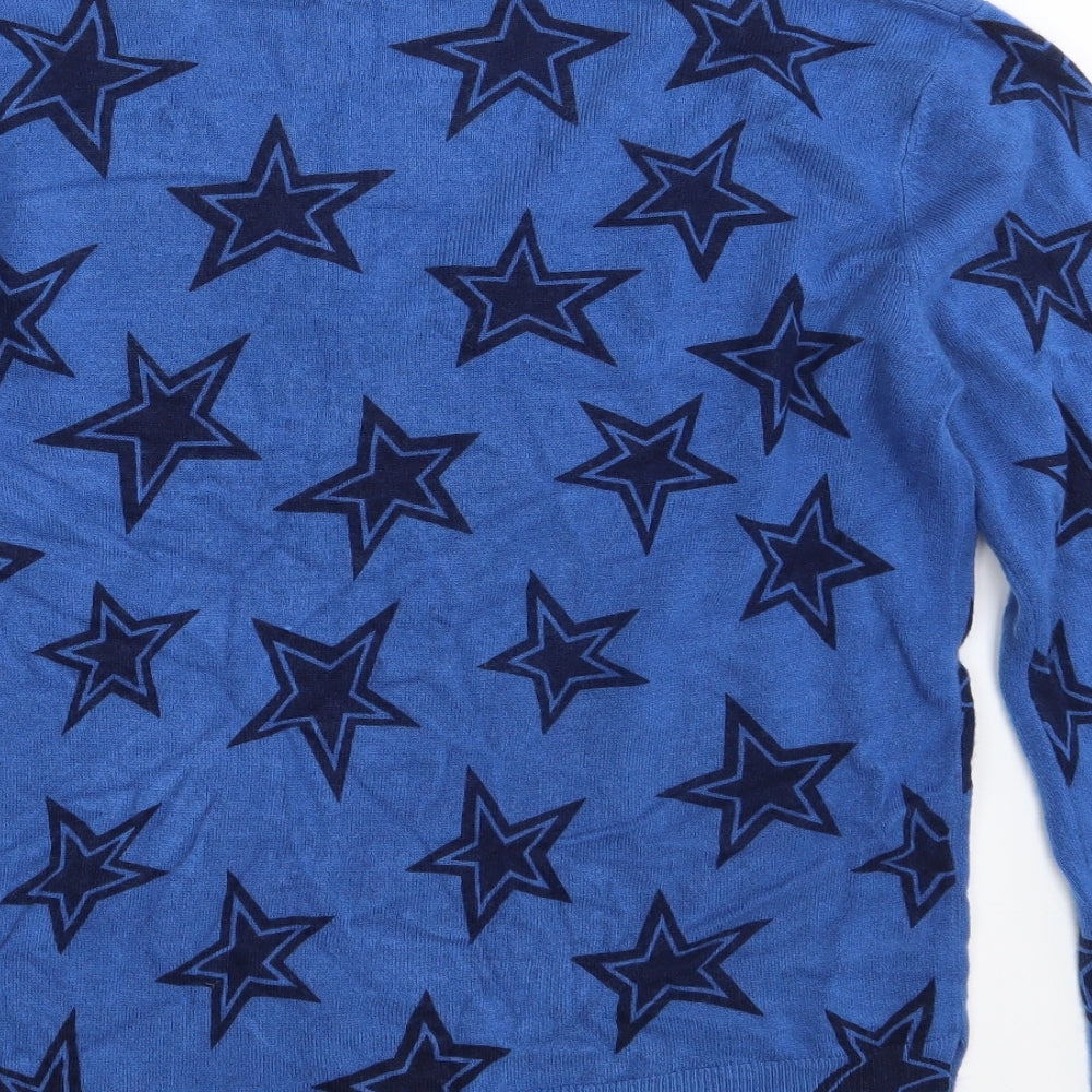 Marks & Spencer Womens Blue Pullover Sweatshirt Size 14