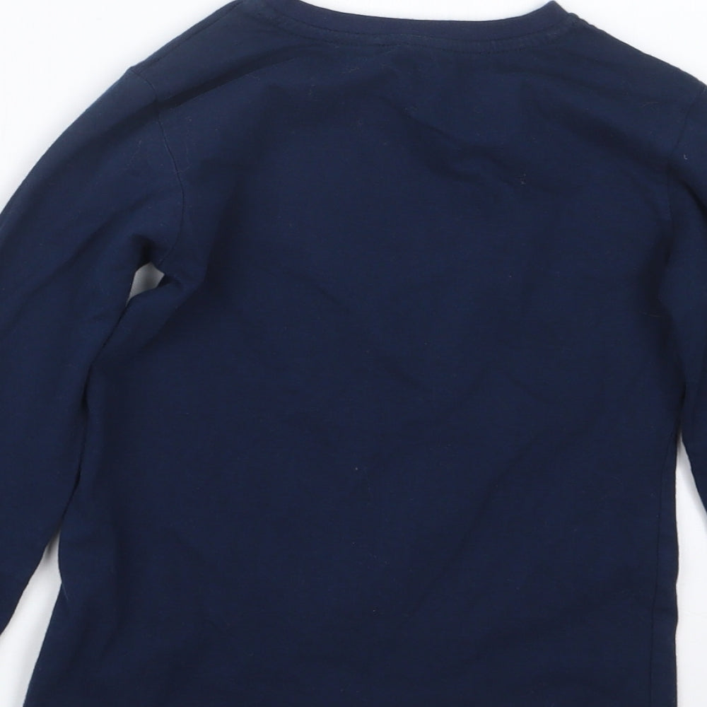 endo Boys Blue Basic T-Shirt Size 4-5 Years
