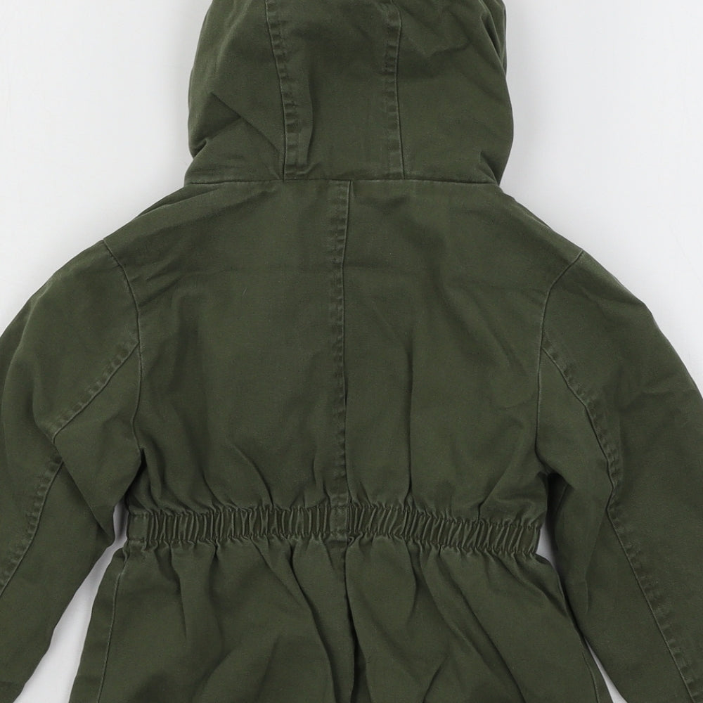 Young Dimension Girls Green Jacket Size 2-3 Years